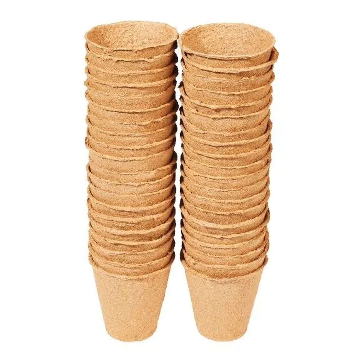 GENERICO - PACK 40 maceteros biodegradables 6cm