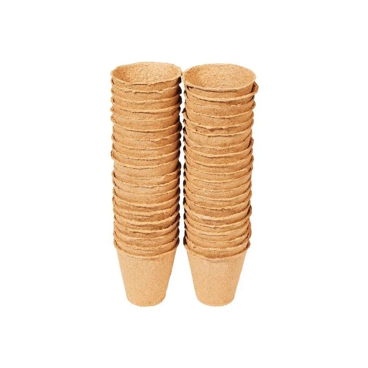 GENERICO - PACK 40 maceteros biodegradables 6cm