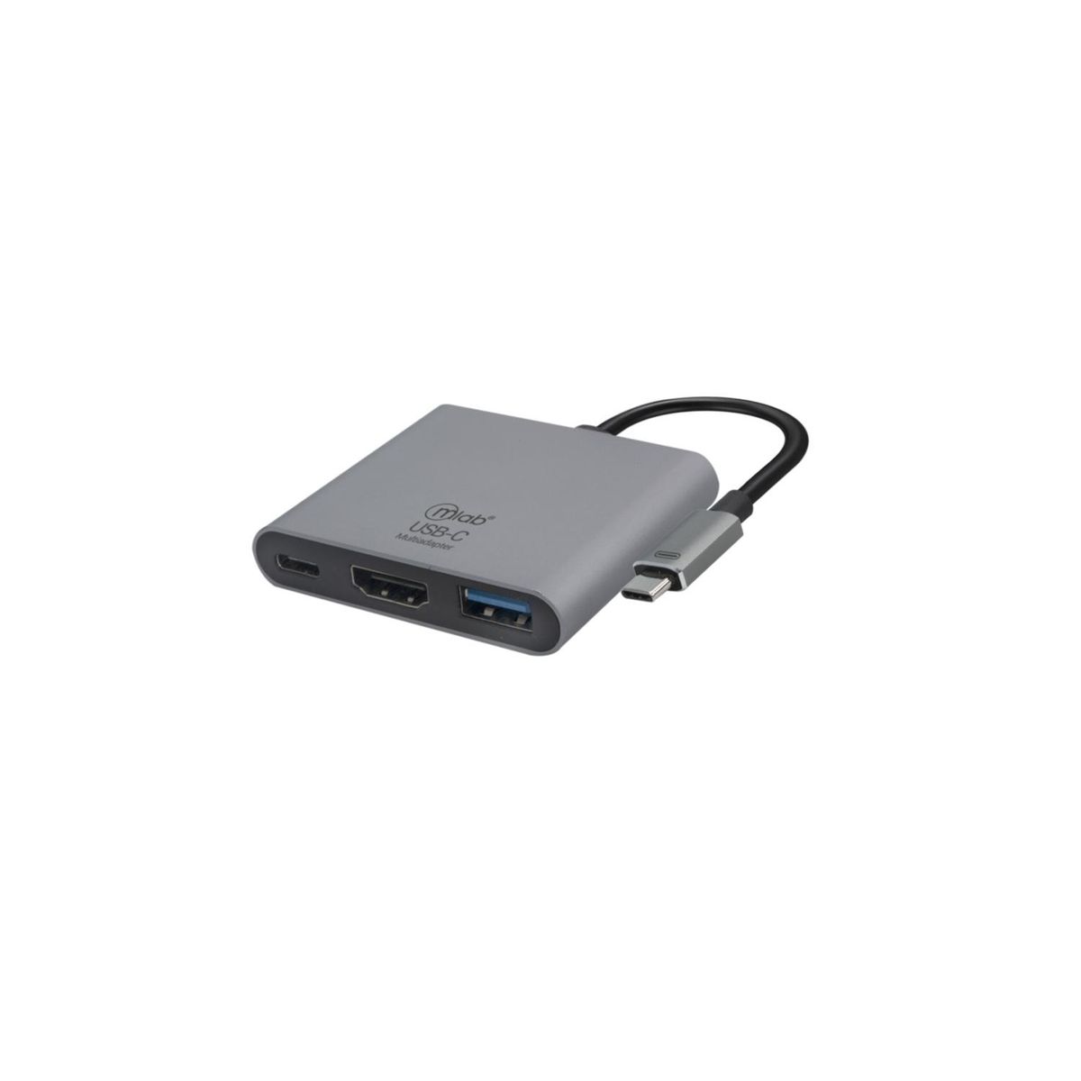 MLAB - Hub Adaptador USB C A USB 3.0 HDMI USB C 8862
