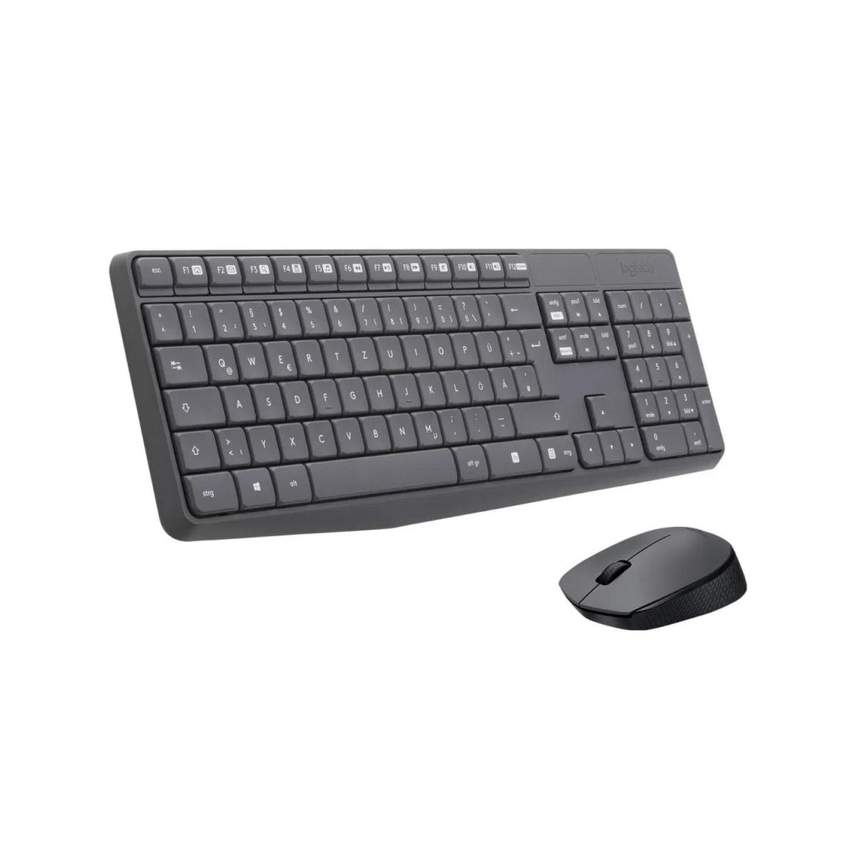 LOGITECH - Kit Teclado Y Mouse Inalambrico USB Negro MK235 Logitech