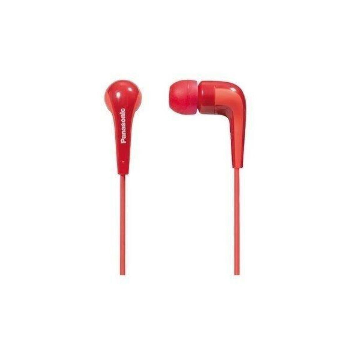 PANASONIC - Audifonos In Ear Jack 35mm 12m Rojo RP-HJE140