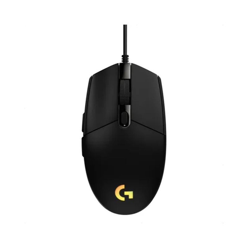 LOGITECH - Mouse Gamer USB 6B 8000DPI RGB Negro G203 Logitech