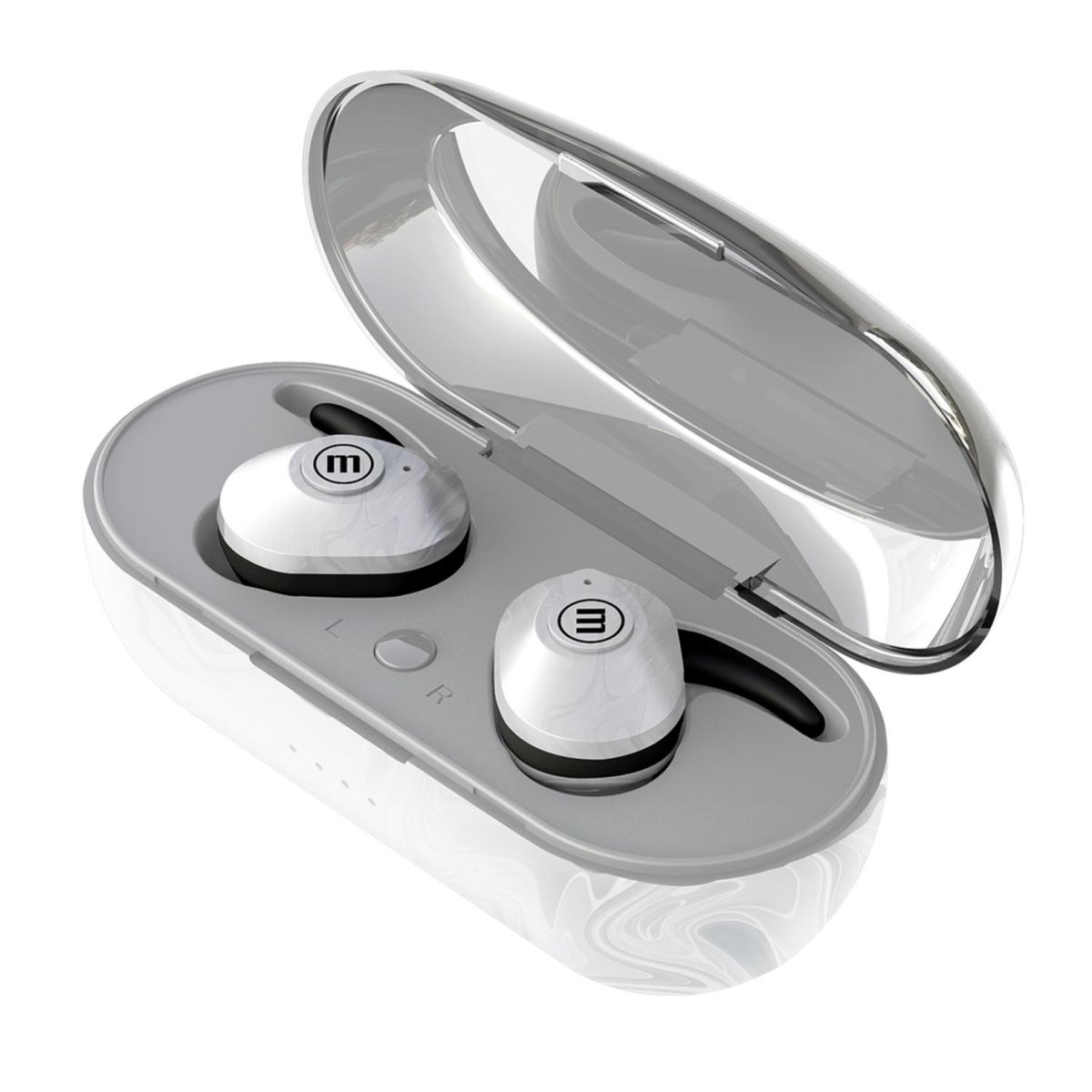 MAXELL - Audifonos Bluetooth TWS In Ear Blanco Mini Duo