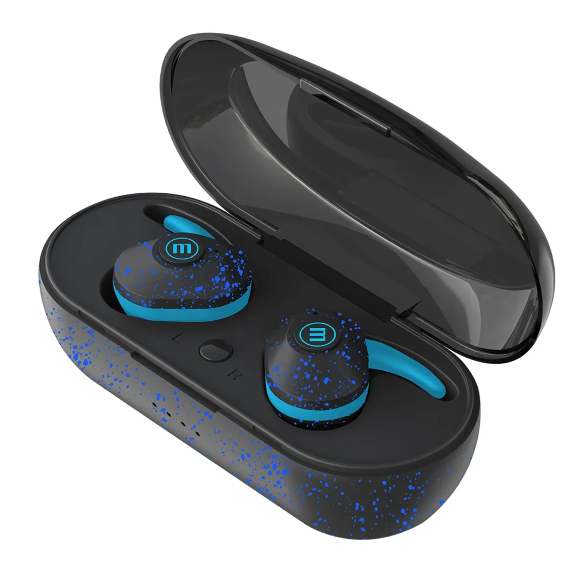 MAXELL - Audifonos Bluetooth TWS In Ear Azul Mini Duo