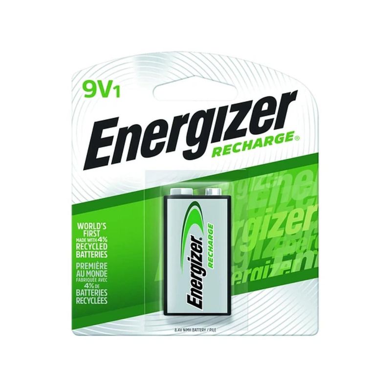 ENERGIZER - Pila Bateria 9V Litio 150mAh Recargable