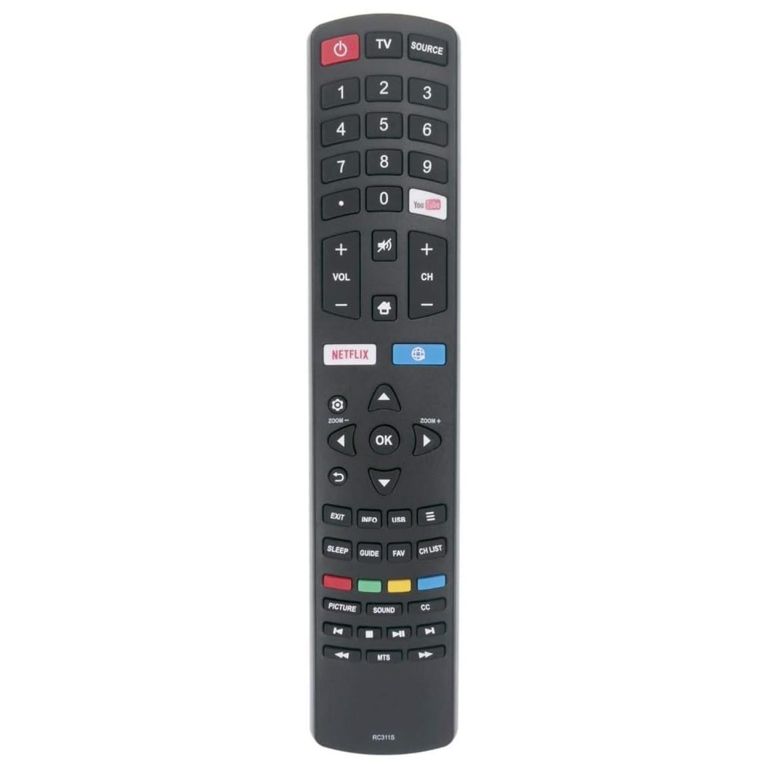 LBN Control Remoto Universal Para Tv TCL Daewoo Philco JVC Negro