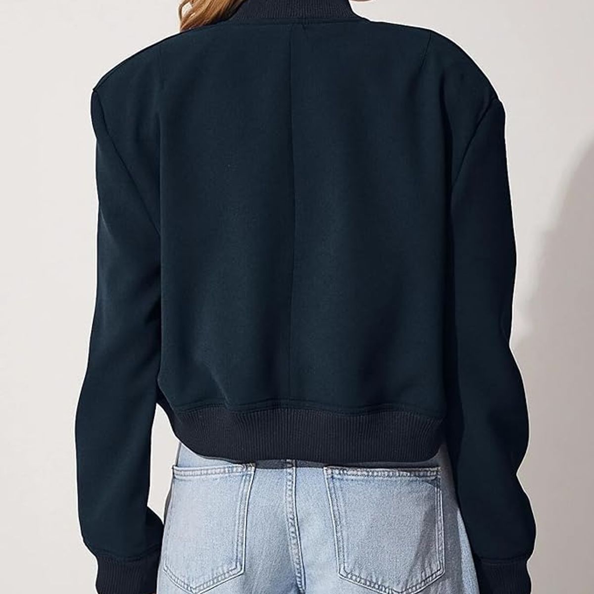 TIOZONEY - Chaqueta bomber - Azul marino