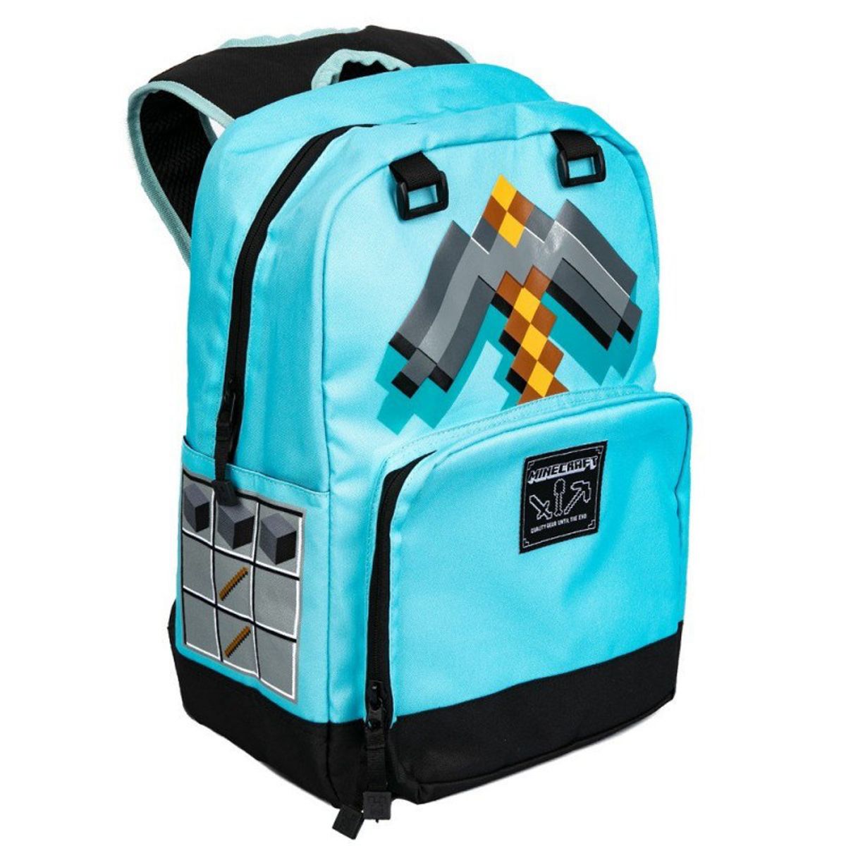 TIOZONEY - Mochila escolar para niños Minecraft