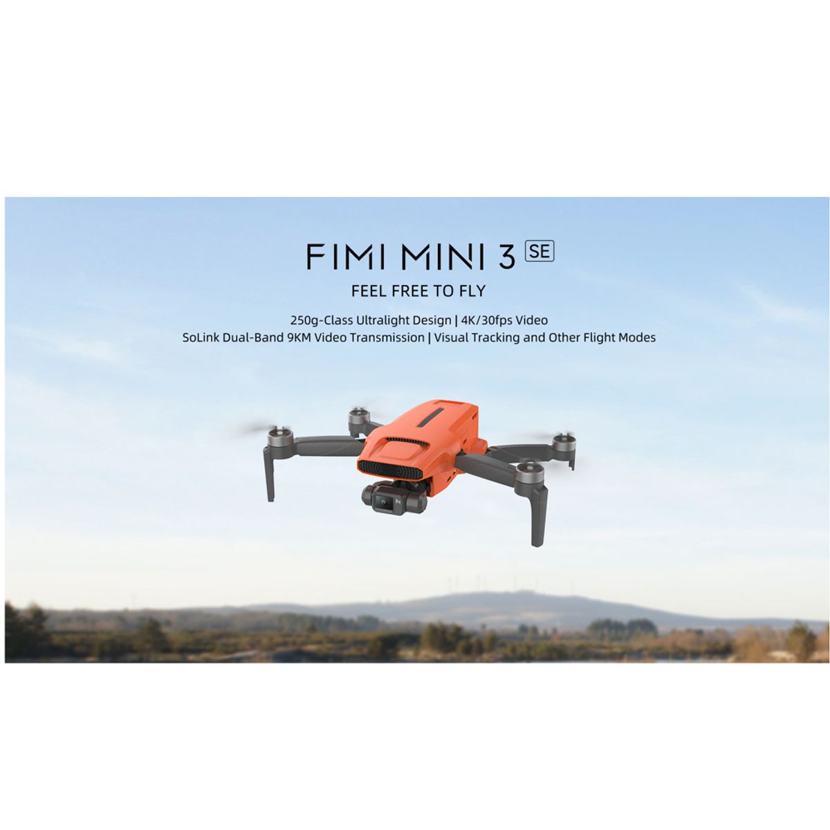 FIMI - FIMI Dron MINI 3SE Combo 4K 12M Combo Con protector de helices