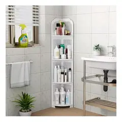 GENERICO - Estante Esquinero De Baño Organizador Esquinero 4 Niveles