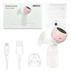 GENERICO - Extractor Leche Materna Eléctrico Portátil Manos Libres Rosa