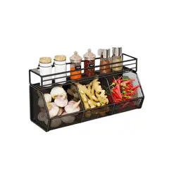 GENERICO - Estante De Especias Y Condimentos Flotante De Cocina