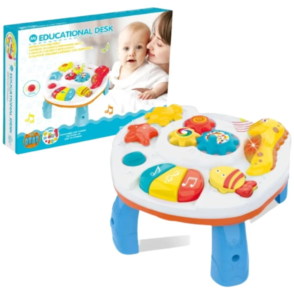 GENERICO - Juego De Mesa Didáctico Piano Músical Educativo Para Bebé