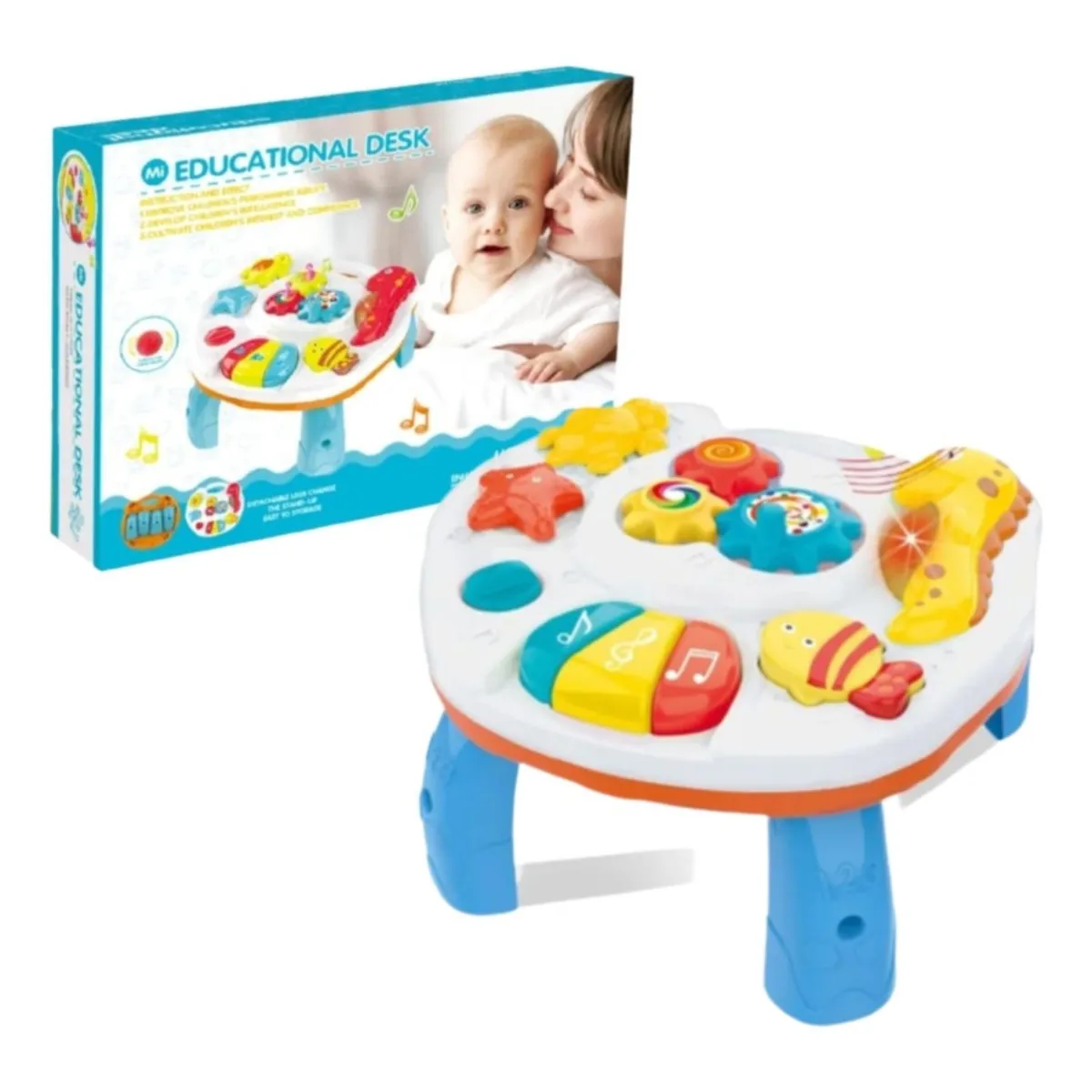 GENERICO - Juego De Mesa Didáctico Piano Músical Educativo Para Bebé