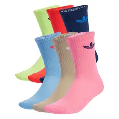 ADIDAS - Calcetines Clásicos Trefoil Cushion, 6 Pares