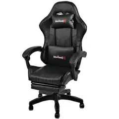 GENERICO - SILLAS GAMER CON MASAJEADOR Y REPOSA PIES RECLINABLES