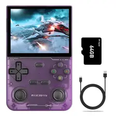 CORRERREY - Consola de juegos portátil K36 simulador de consola de juegos portátil