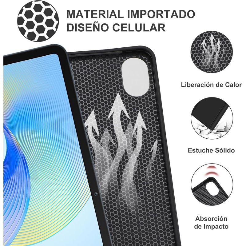 GENERICO - Funda Con Teclado Compatible Con Honor Pad X9 11.5 Negro