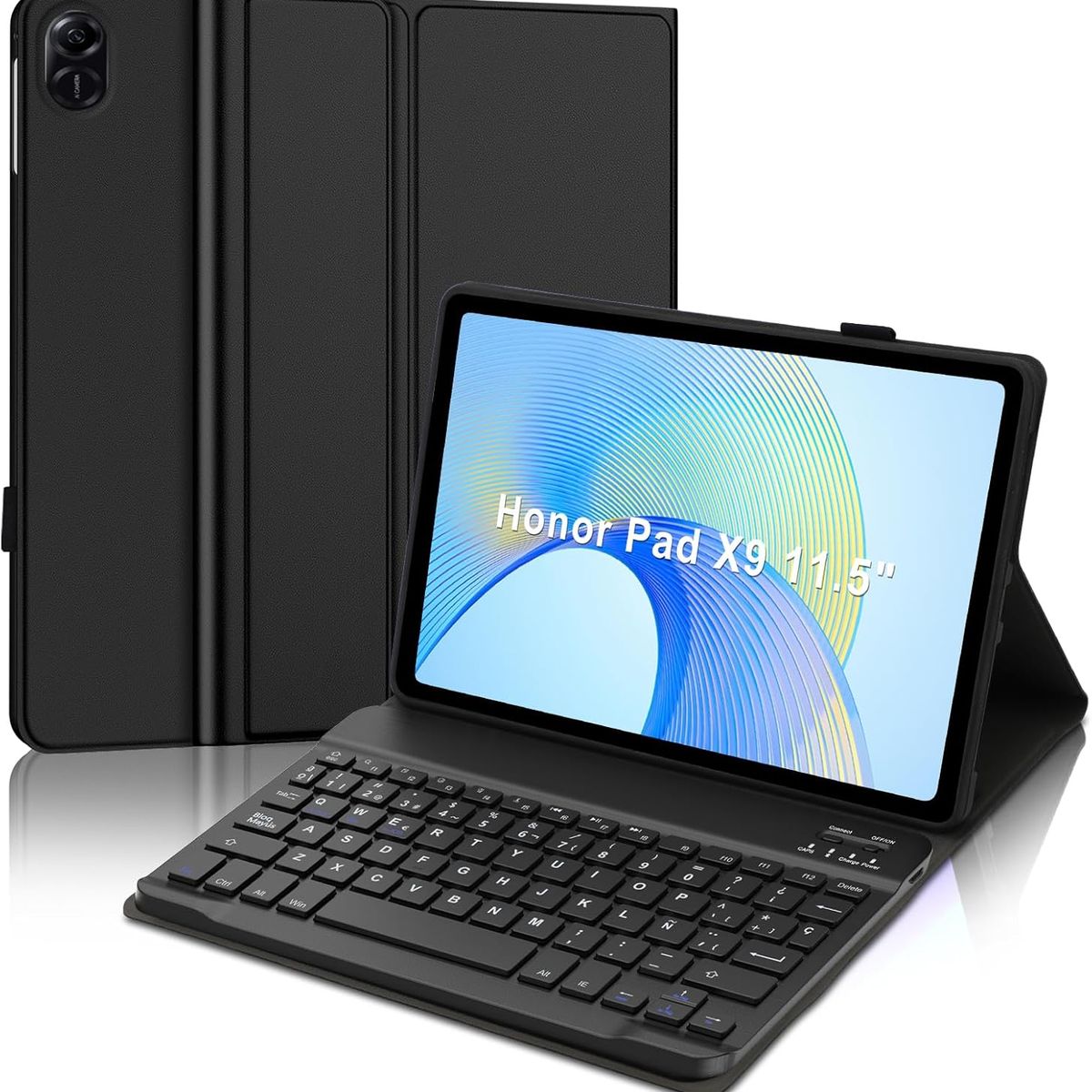 GENERICO - Funda Con Teclado Compatible Con Honor Pad X9 11.5 Negro
