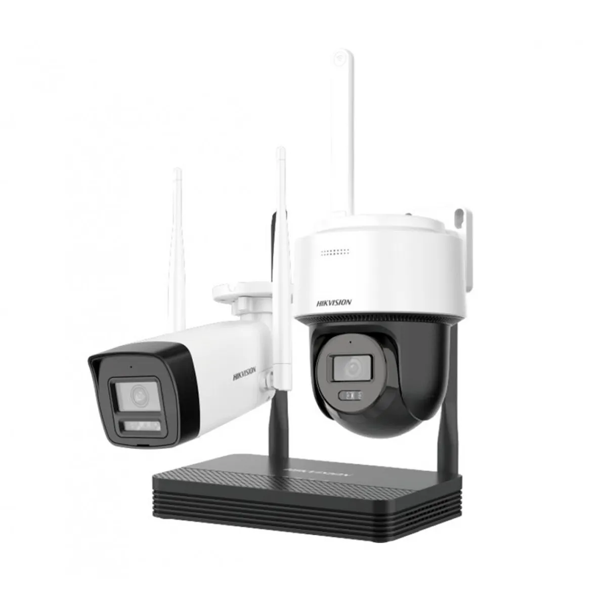 HIKVISION - KIT NVS + Camara + PT 2MP WiFi IR30M NKS422W03H Hikvision