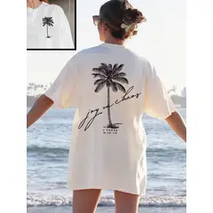 VARIOS - Tee Paradise Chaos Blanco She Shines