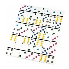 GENERICO - Juego Domino Caja Metálica 28 Piezas , Juegos De Mesa