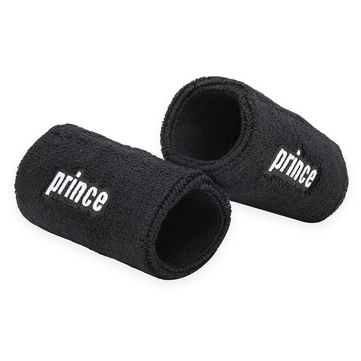 GENERICO - Muñequera Prince Logo NegraBlanca X2 Tenis Padel