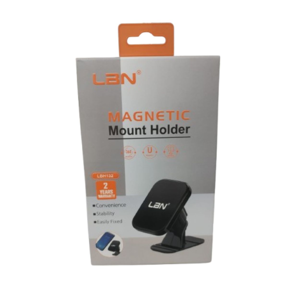 LBN - SOPORTE PORTA CELULAR PARA VEHICULOS LBN LBH132 NEGRO