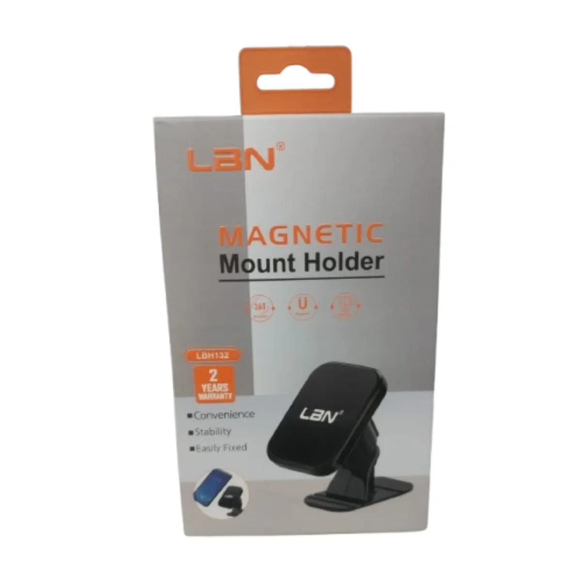 LBN - SOPORTE PORTA CELULAR PARA VEHICULOS LBN LBH132 NEGRO