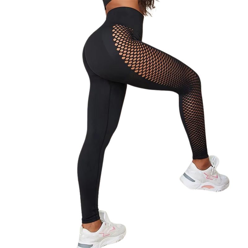 SUKHA - Calzas Leggings Push Up con Malla Tiro Alto