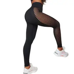 SUKHA - Calzas Leggings Push Up con Malla Tiro Alto