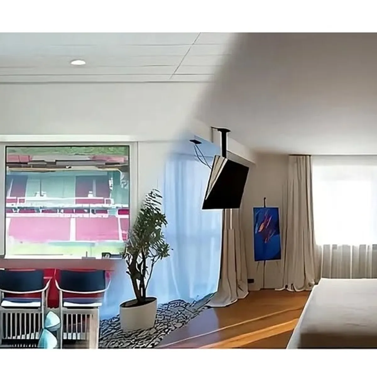 GENERICO - Soporte Tv Al Techo Target  26 - 55" hasta 35 kilos.