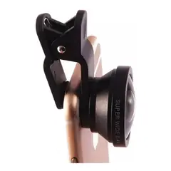 GENERICO - Lente Clip Ojo De Pez Selfie Celular 04x Universal Camara