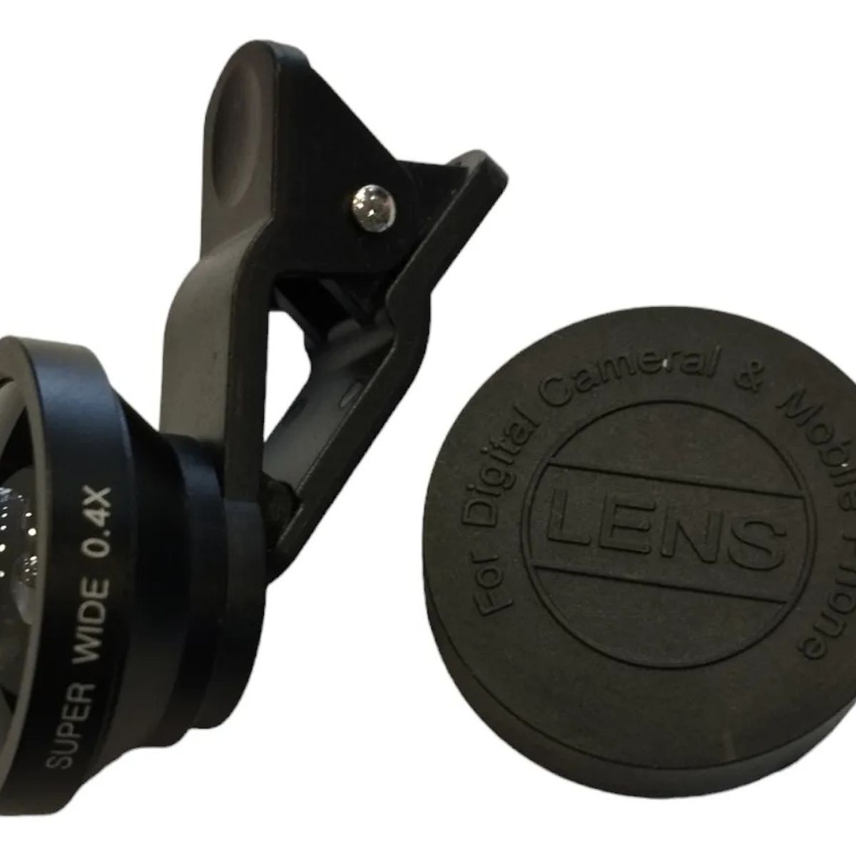 GENERICO - Lente Clip Ojo De Pez Selfie Celular 04x Universal Camara