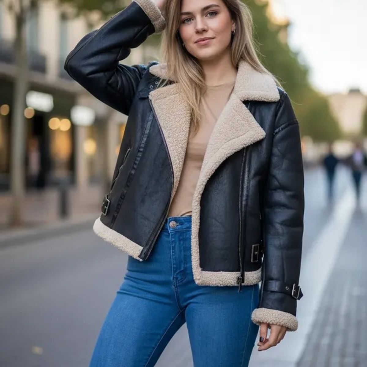 LUNA - Chaqueta Aviadora Romina