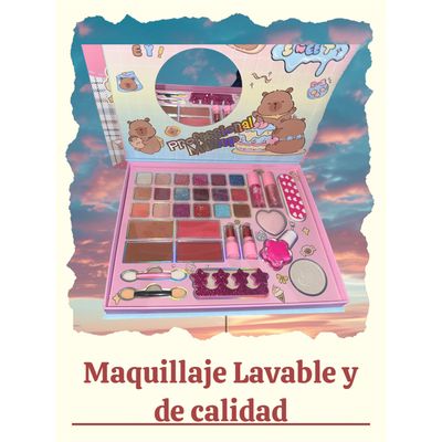 Imagen 2 del producto Set De Maquillajes Para Niñas Capy Bara Honey