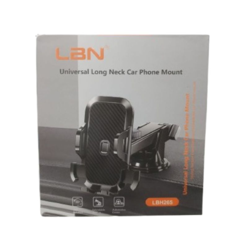 LBN - SOPORTE PORTA CELULAR PARA VEHICULOS LBN LBH265 NEGRO