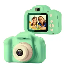 GENERICO - Mini Cámara Fotográfica Digital Para Niños Portatil Verde