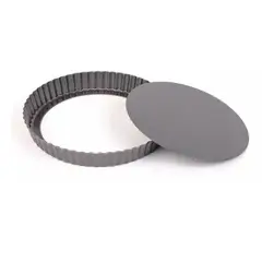 GENERICO - Molde Tartera Base Desmontable Antiadherente Pasteleria 26cm