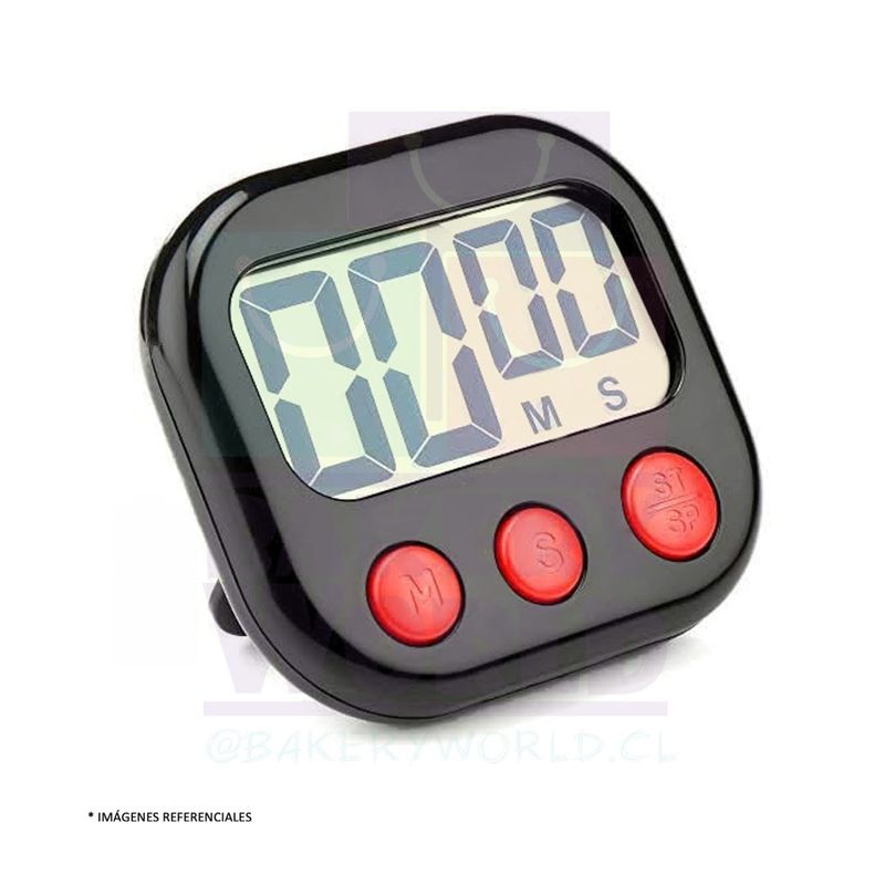 GENERICO - CRONOMETRO TIMER TEMPORIZADOR DIGITAL DE COCINA IMANTADO