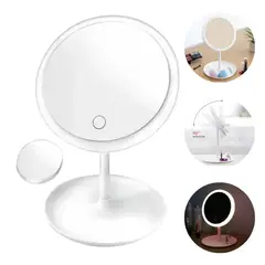 MOVI - Espejo Tocador LED Recargable 3 Tonos de Luz