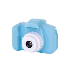 GENERICO - Mini Cámara Fotográfica Digital Para Niños Portatil Azul