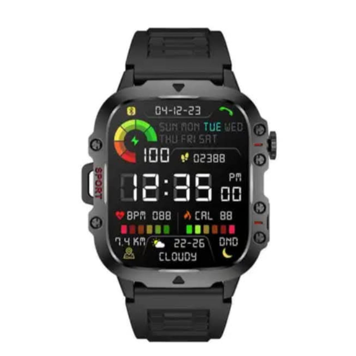 GENERICO - Reloj Inteligente Bluetooth Nfc Y Monitoreo De Salud Qx11