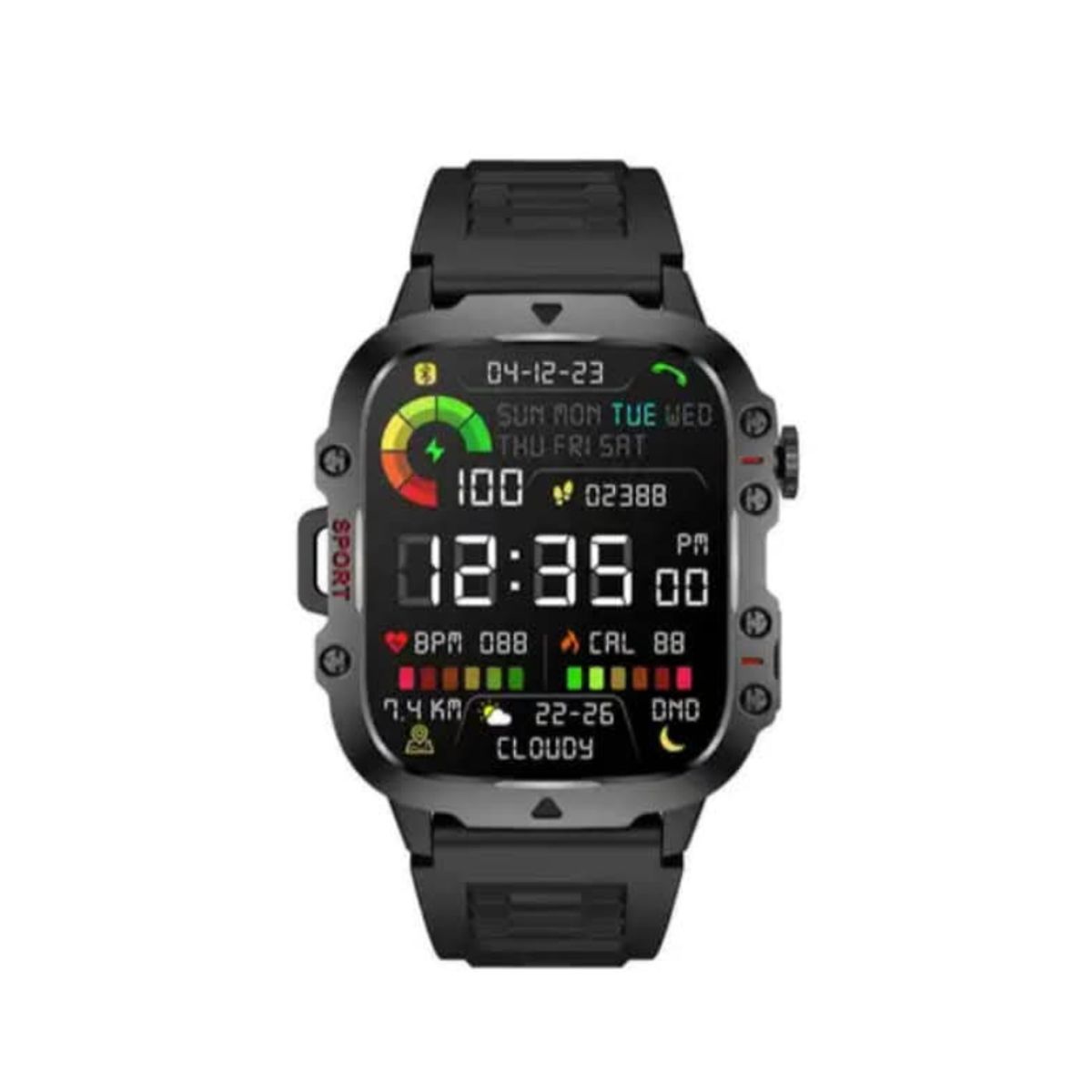 GENERICO - Reloj Inteligente Bluetooth Nfc Y Monitoreo De Salud Qx11