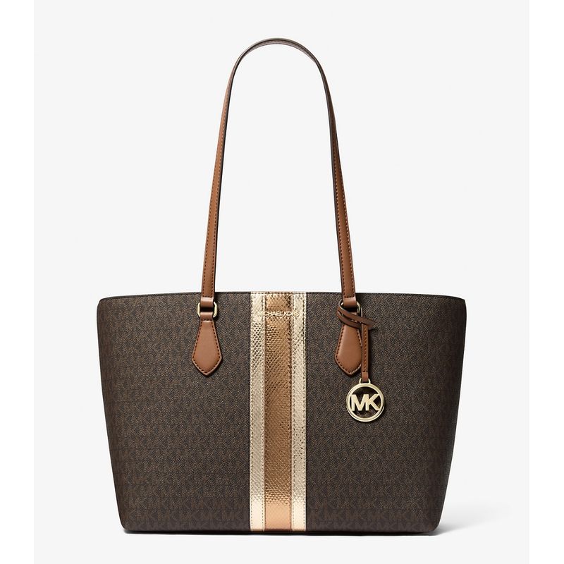 MICHAEL KORS - Cartera Michael Kors Sheila Signature Café