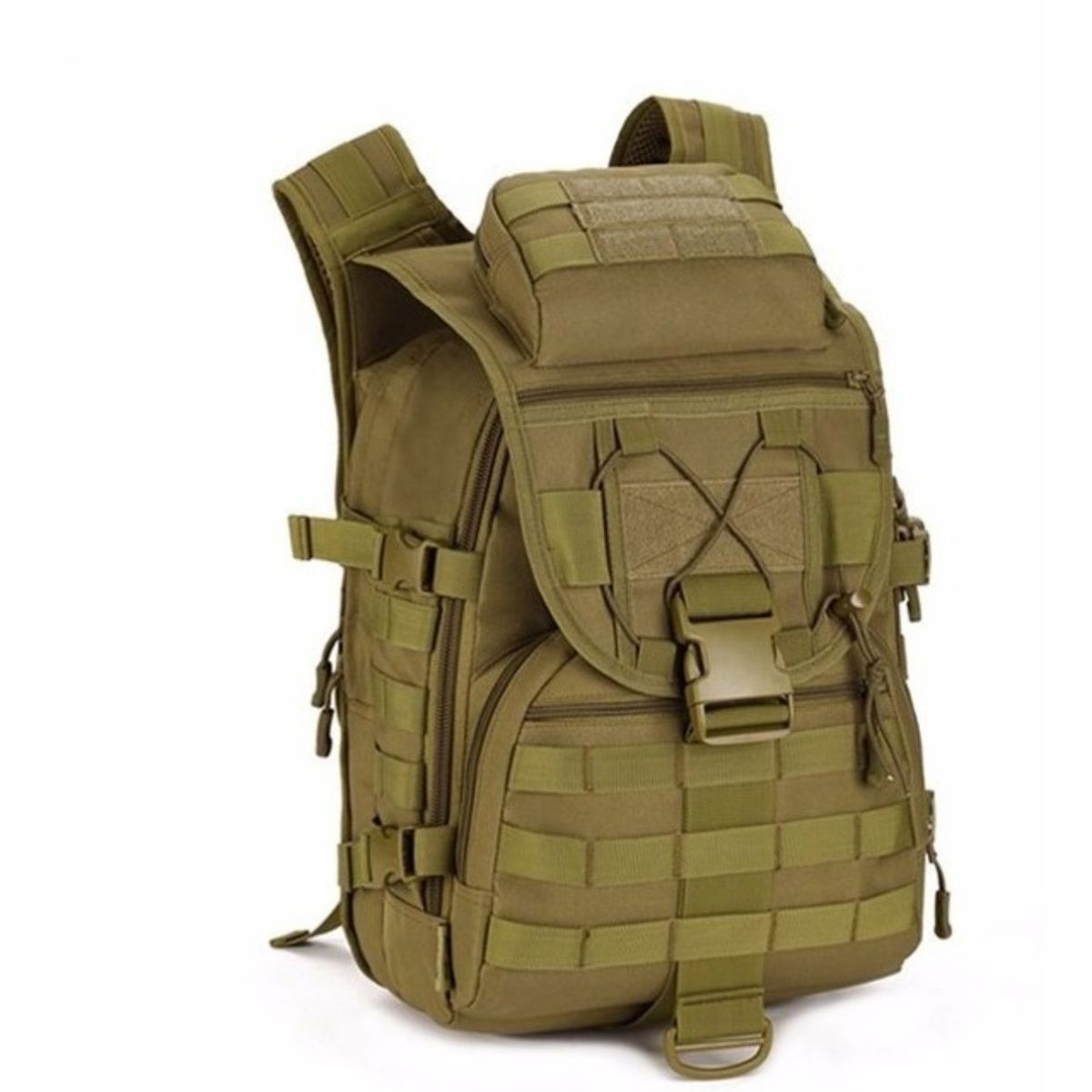 GENERICO - Mochila Táctica Militar  De Camuflaje  Ocre