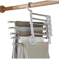 GENERICO - Gancho Pantalones Organizador Multiple Ahorra Espacio Magico