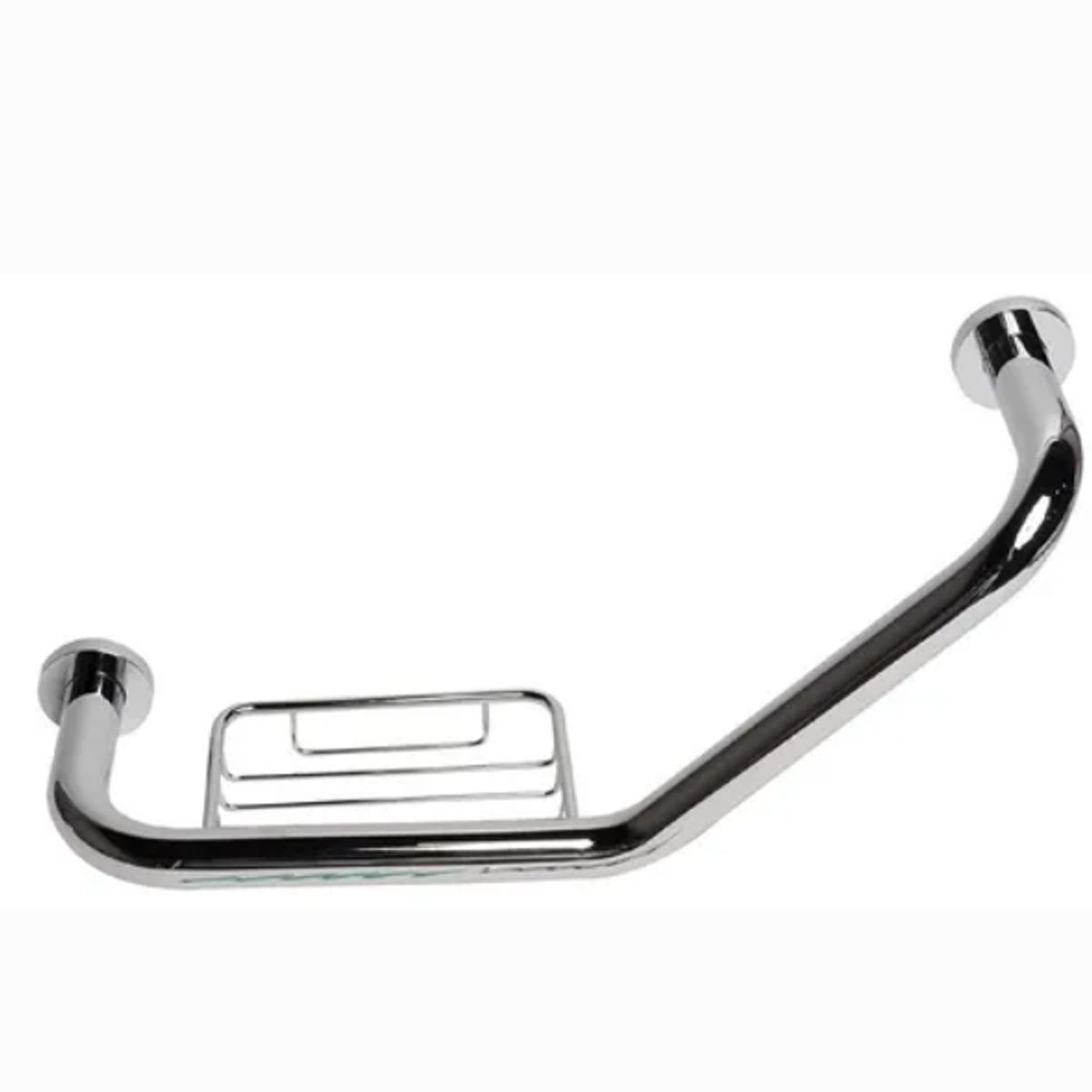 GENERICO - Barra De Seguridad Con Jabonera acero inoxidable