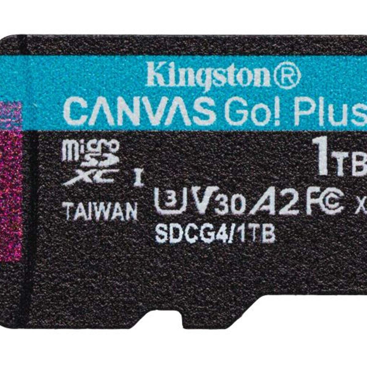 KINGSTON - Kingston Canvas Go! Plus Memoria microSD 1TB microSD V30 + Adaptador SD