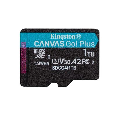 Imagen 2 del producto Canvas Go! Plus Memoria microSD 1TB microSD V30 + Adaptador SD